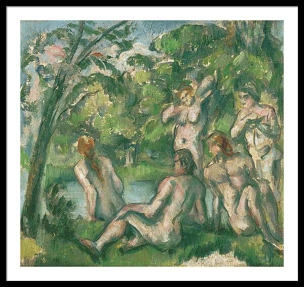 Bathers 2 Framed Print