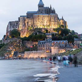 Le Mont Saint Michel, Normandy, France by John Harper