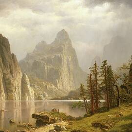 Merced River, Yosemite Valley by Albert Bierstadt