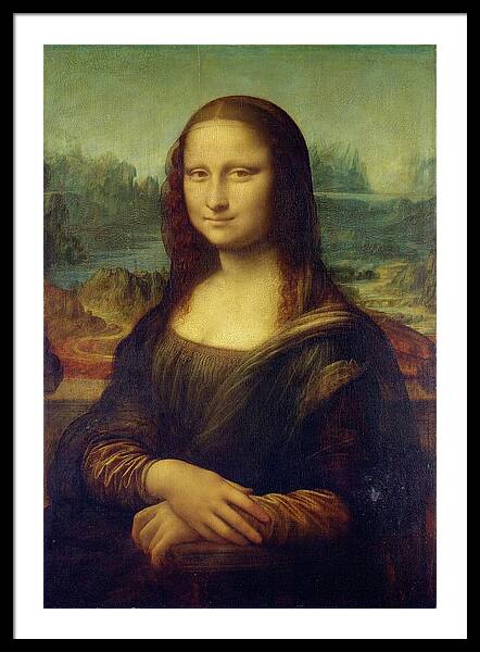 Mona Lisa Framed Print