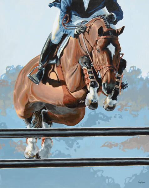 Wall Art - Painting - High Style  by Lesley Alexander