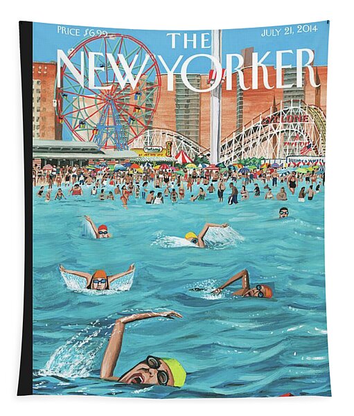 The New Yorker Magazine Cover #295 Tapestry