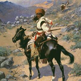 An Indian Trapper by Frederic Remington
