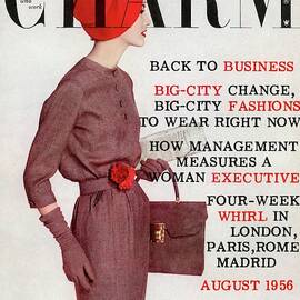 A Model Wearing A Jerry Gilden Dress by Louis Faurer