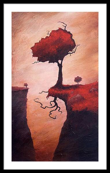 A Totem Of Will Framed Print