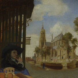 A View Of Delft, 1652 by Carel Fabritius
