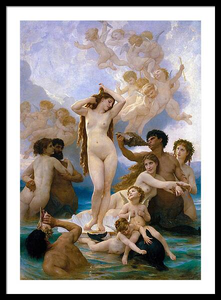 The Birth Of Venus Framed Print