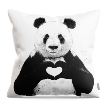 All You Need Is Love Throw Pillow