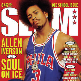 Allen Iverson is Soul On Ice SLAM Cover by Clay Patrick McBride