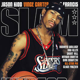 Allen Iverson: Respect the Game SLAM Cover by Clay Patrick McBride