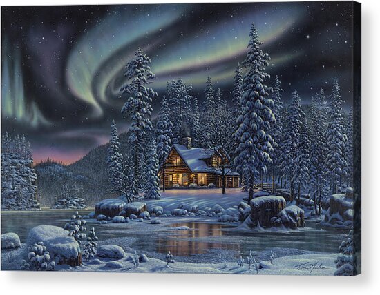 Aurora Bliss Acrylic Print
