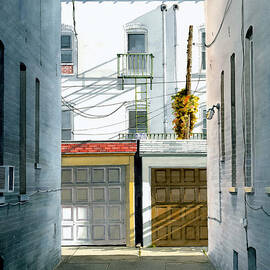 Bay Ridge Alley by Tom Hedderich