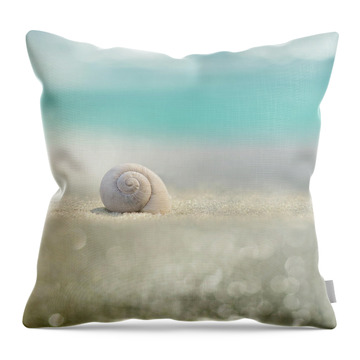 Beach House Throw Pillow