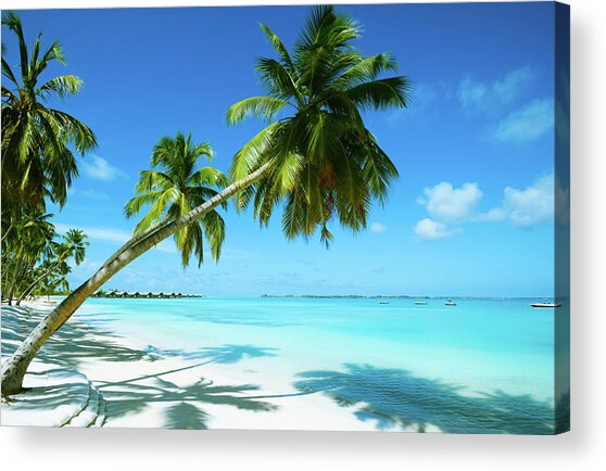 Beautiful Beach Resort Acrylic Print
