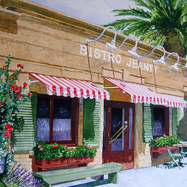 Bistro Jeanty Napa Valley  by Gail Chandler