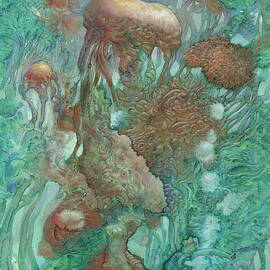 Blue Alternator, primordial abstraction 2 by Ethan Harris