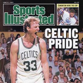 Boston Celtics Larry Bird, 1987 Nba Eastern Conference Sports Illustrated Cover by Sports Illustrated