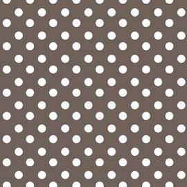 Brown Choco Polka Dots by Cute Trends