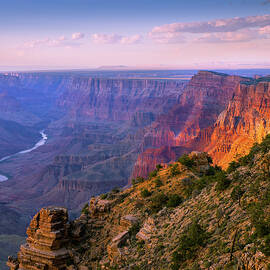Grand Canyon Glow by Mikes Nature
