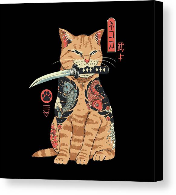 Catana Canvas Art Print by Vincent Trinidad
