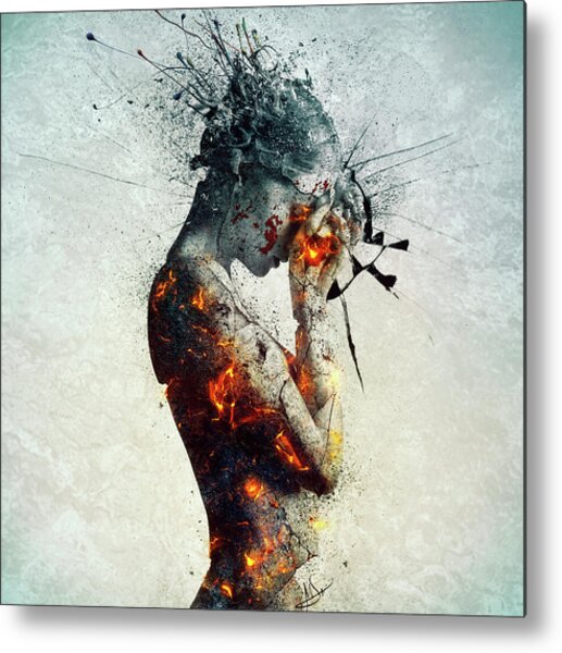 Deliberation Metal Print