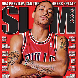 Derrick Rose Wants to be MVP: No Bull. SLAM Cover by Atiba Jefferson