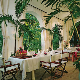 Dining Room With Place Setting by Durston Saylor
