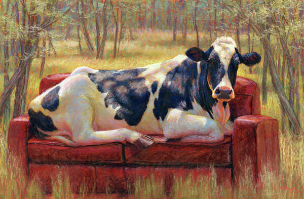 Diva Bovina Art Print