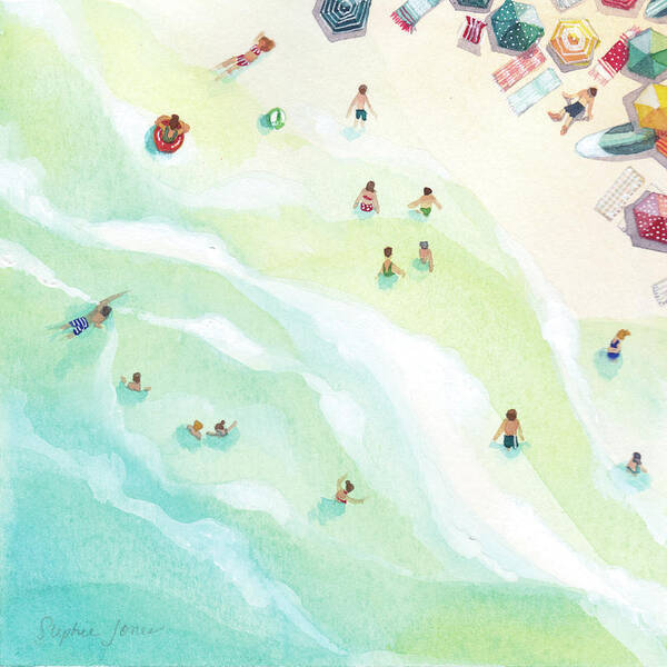 Wall Art - Painting - Docking Station by Stephie Jones