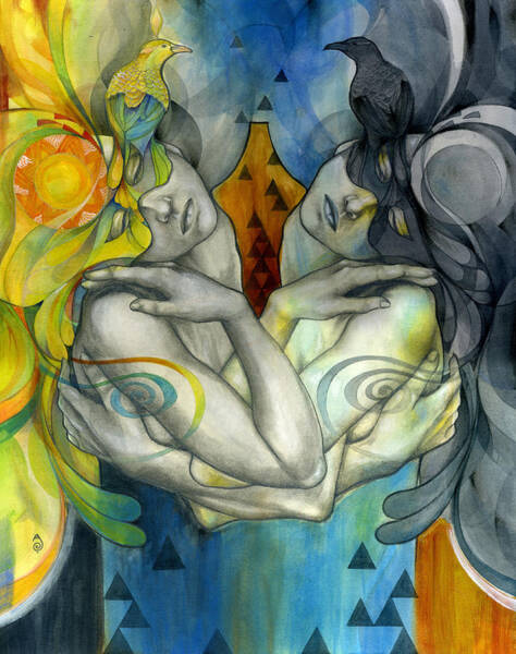 Duality Art Print