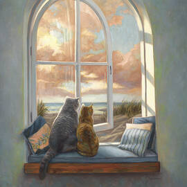 Enjoying The View by Lucie Bilodeau