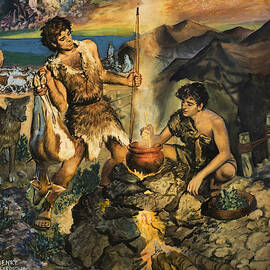 Esau Sells His Birthright by Harry G Seabright