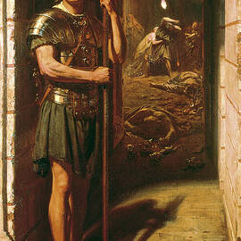 Faithful unto Death by Edward John Poynter