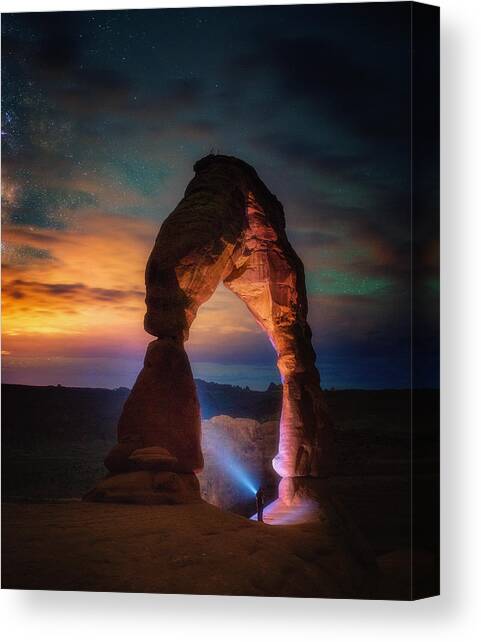 Finding Heaven Canvas Art Print by Darren White