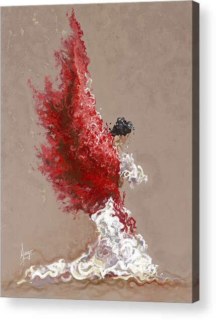 Fire Acrylic Print