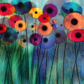 Flower Power Three by Ann Powell