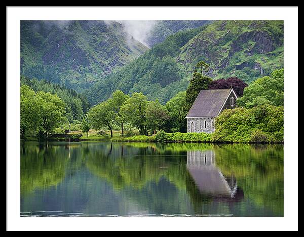 Gougane Barra Forest Park And Lake Framed Print