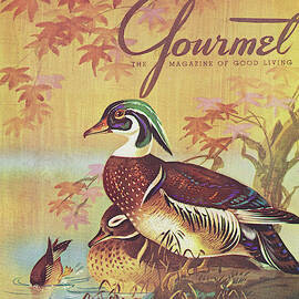 Gourmet Cover Of Wood Ducks by Henry Stahlhut