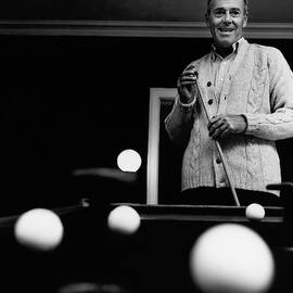 Henry Fonda By A Pool Table by Chadwick Hall