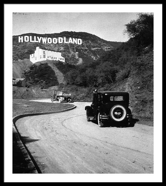 Hollywood Land Framed Print