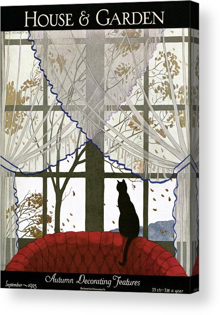 House And Garden Cover Acrylic Print