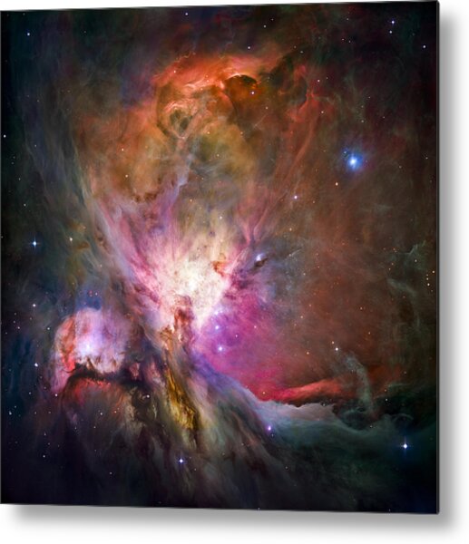 Hubble's Sharpest View Of The Orion Nebula Metal Print