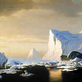 Icebergs by William Bradford