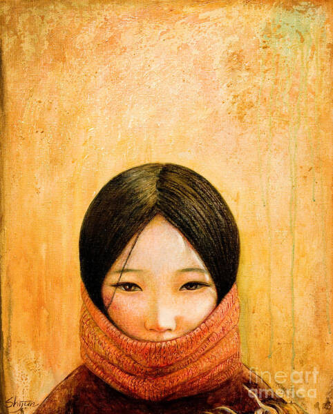 Wall Art - Painting - Image of Tibet by Shijun Munns