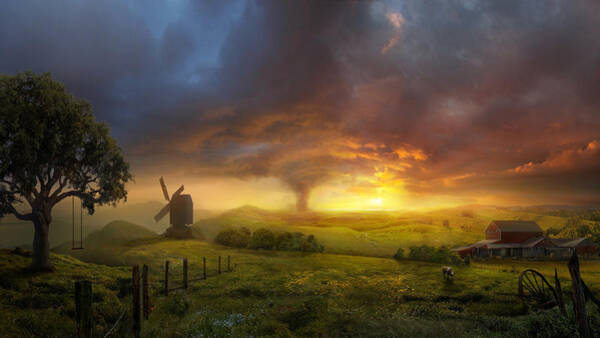 Wall Art - Painting - Infinite Oz by Philip Straub