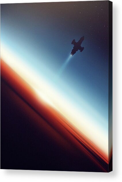 Into Space Acrylic Print