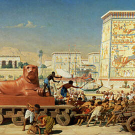 Israel In Egypt, 1867 by Edward John Poynter
