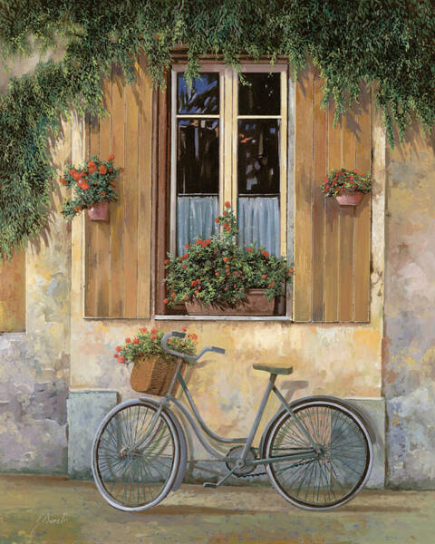 La Bicicletta Art Print