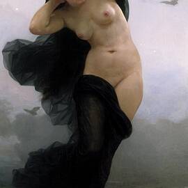 La Nuit by William-adolphe Bouguereau