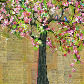 Blossoms Tree of Life and Knowledge   by Blenda Studio